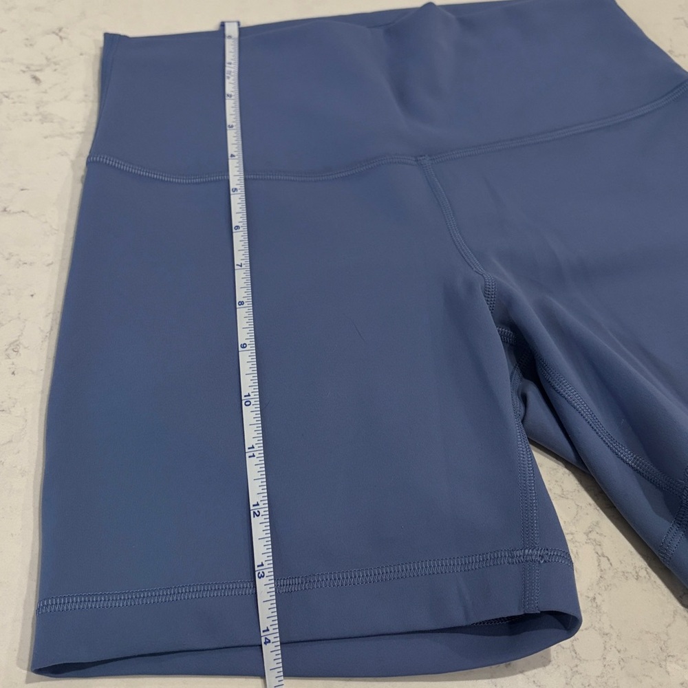 Lululemon Wunder Train High-Rise Short 6" in Oasis Blue - Picture 8 of 11